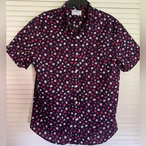 Old Navy Men’s Floral Short Sleeve Shirt